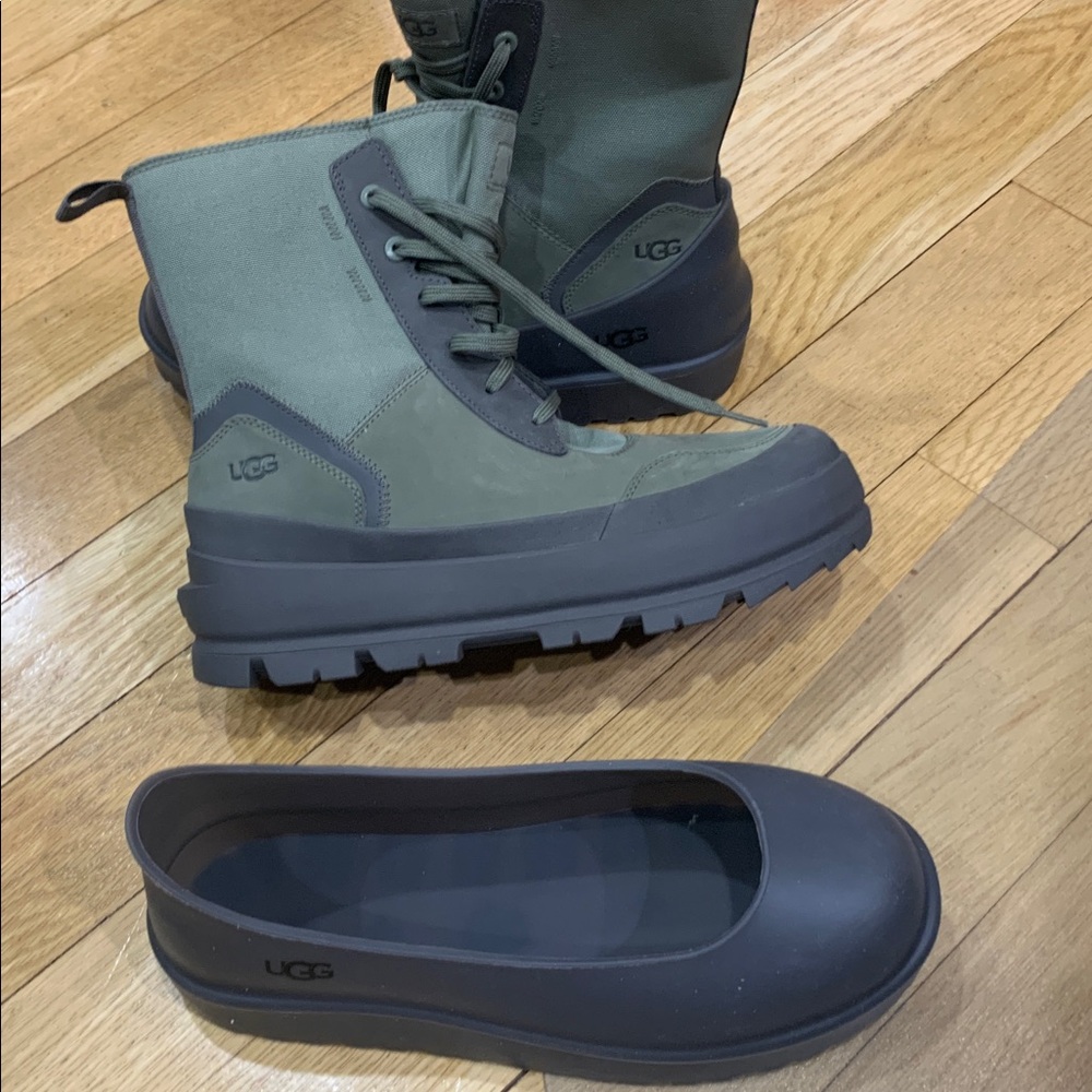 UGG Lug Weather Resistant Lace Up women Outdpor Rugged Sneakers boots.Women
